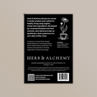 Cinnamon-Licorice Root Infused Coffee