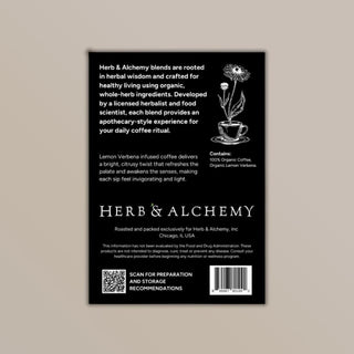 Lemon Verbena Infused Coffee